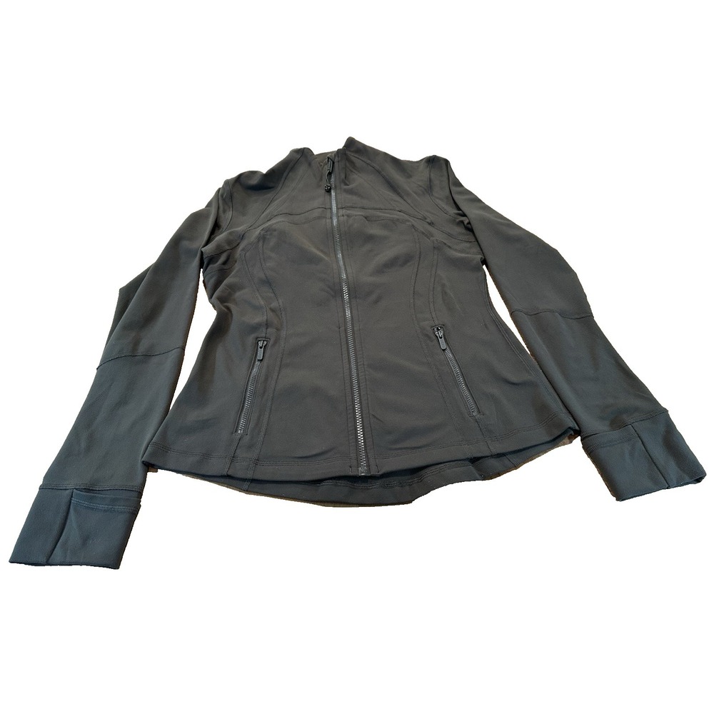 Lululemon Define Jacket Green Womens Yoga‎ Size 8